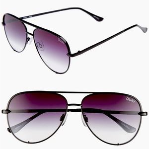 Quay high key mini 51mm aviator sunglasses